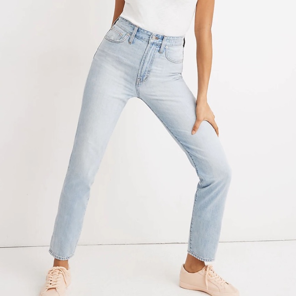 Madewell The Curvy Perfect Vintage Jean in Fitzgerald Wash